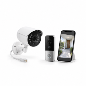 Smart Home, Überwachungskameras und Video-Türklingeln